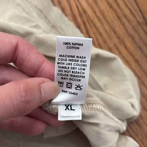 Cotton Citizen Classic Crew Neck Vintage Cashew Men's Size XL M NWT unisex - Picture 8 of 10